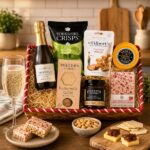 The cheese and prosecco gift hamper