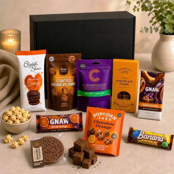The premium chocolate gift hamper