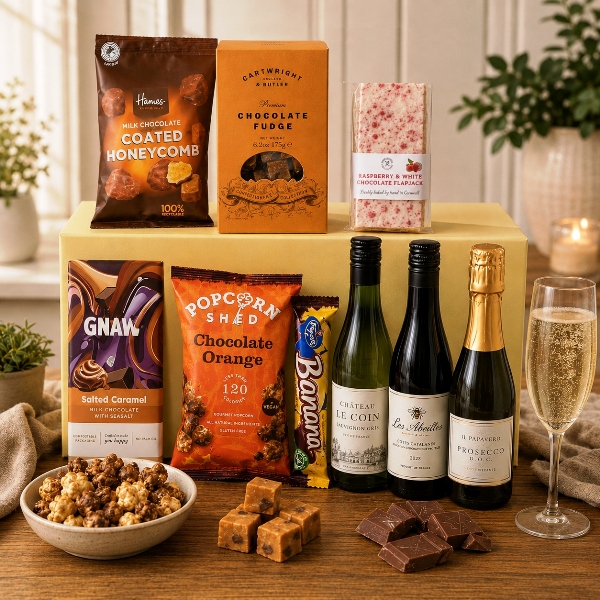 Wine Fizz & Chocolates Gift Box