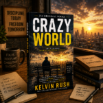 Crazy World By Kelvin Rush signed book