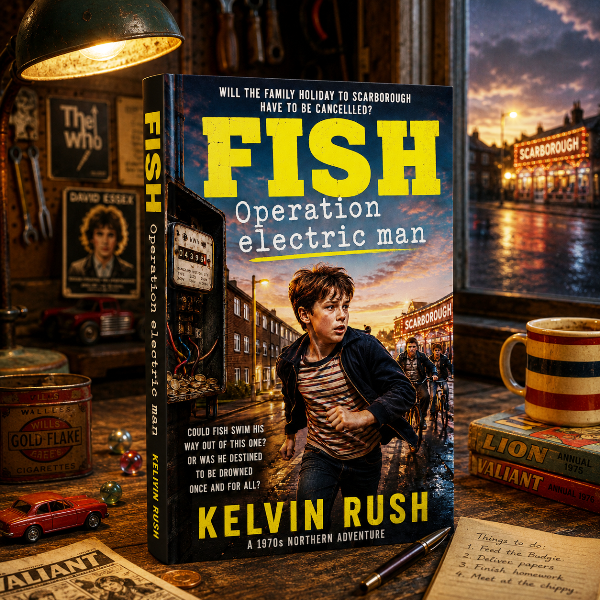 Fish Operation Electric Man signed book
