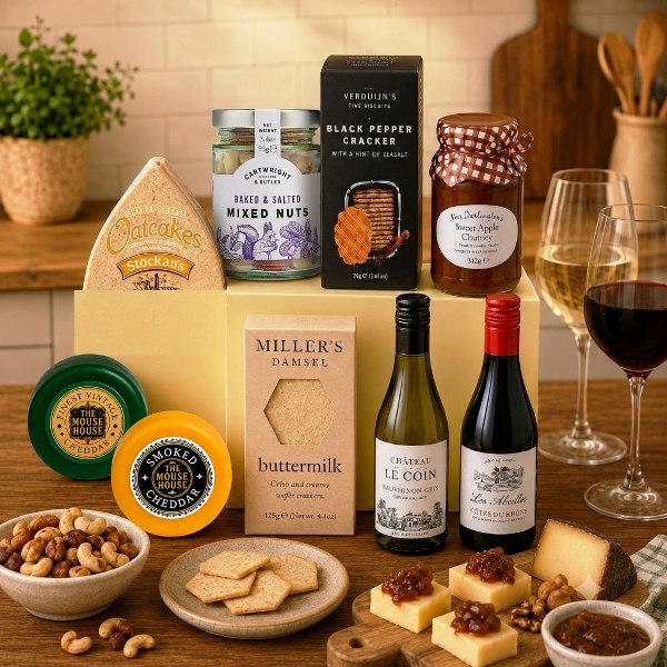 The Cheese and Wine Gourmet Hamper