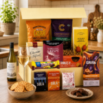 The Falcon Hamper with white wine